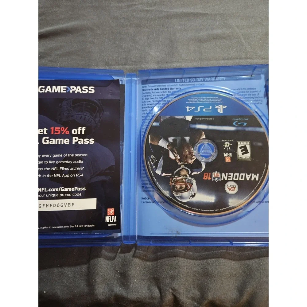 Madden NFL 18 G.O.A.T. Edition Sony PlayStation 4 PS4 Tom Brady EA Sports  Game